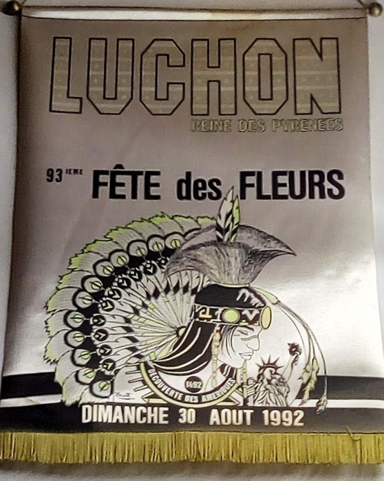 93 Fte des fleurs  Luchon en 1992 - 1492 Dcouverte des Amriques