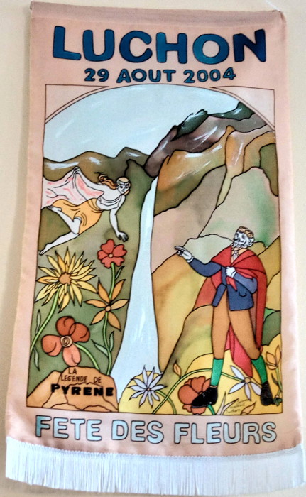 105 Fte des fleurs  Luchon en 2004 - La Lgende de Pyrne